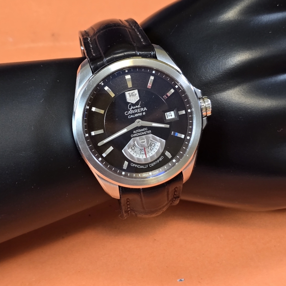 👑 Tag Heuer Grand Carrera Calibre 6 Watch 👑 - Picture 3 of 9